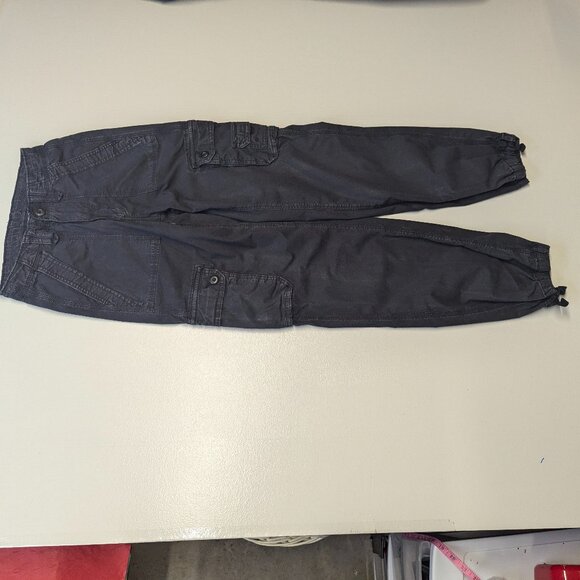 American Eagle Smokey Dark Blue Blue Size 00 Cargo Jogger Pants - Picture 10 of 15